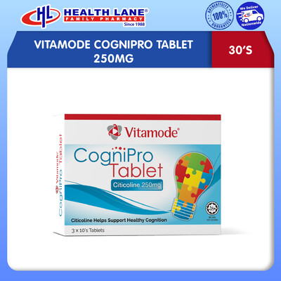 VITAMODE COGNIPRO TABLET 250MG 30'S
